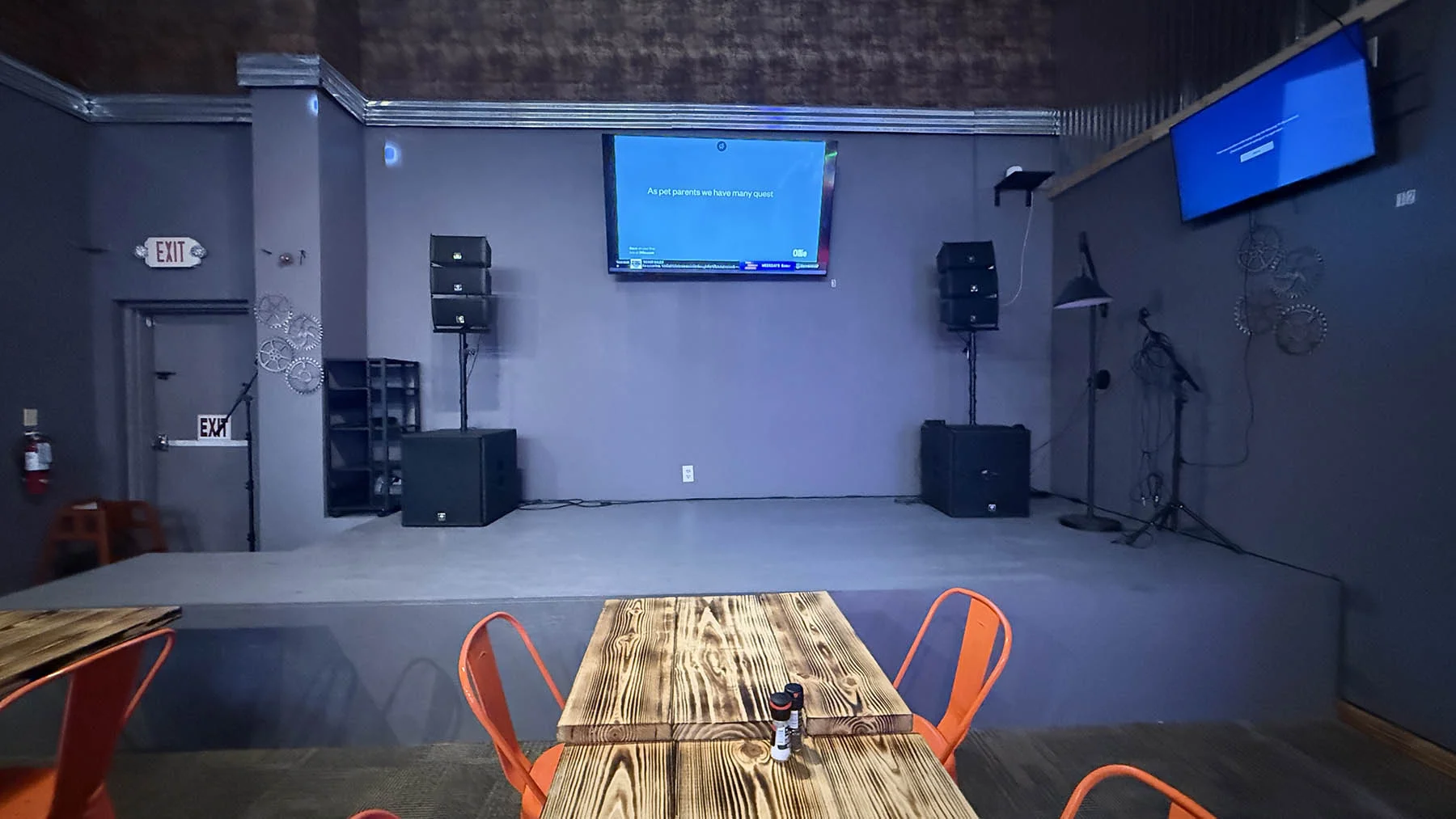 Performance area